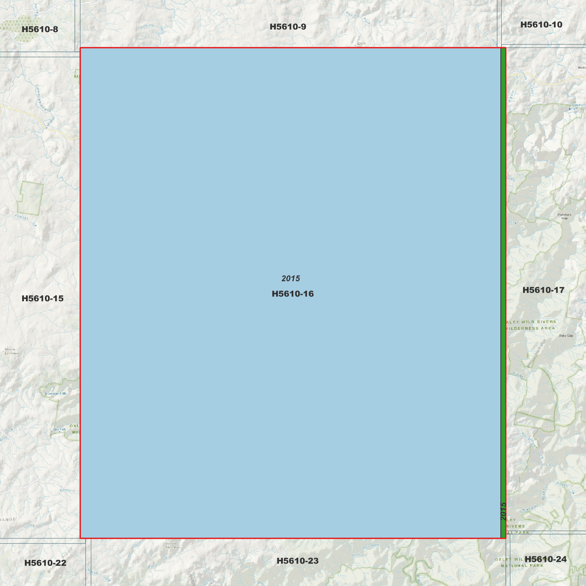 Blue Knobby 2m Digital Elevation Models (H5610-16)