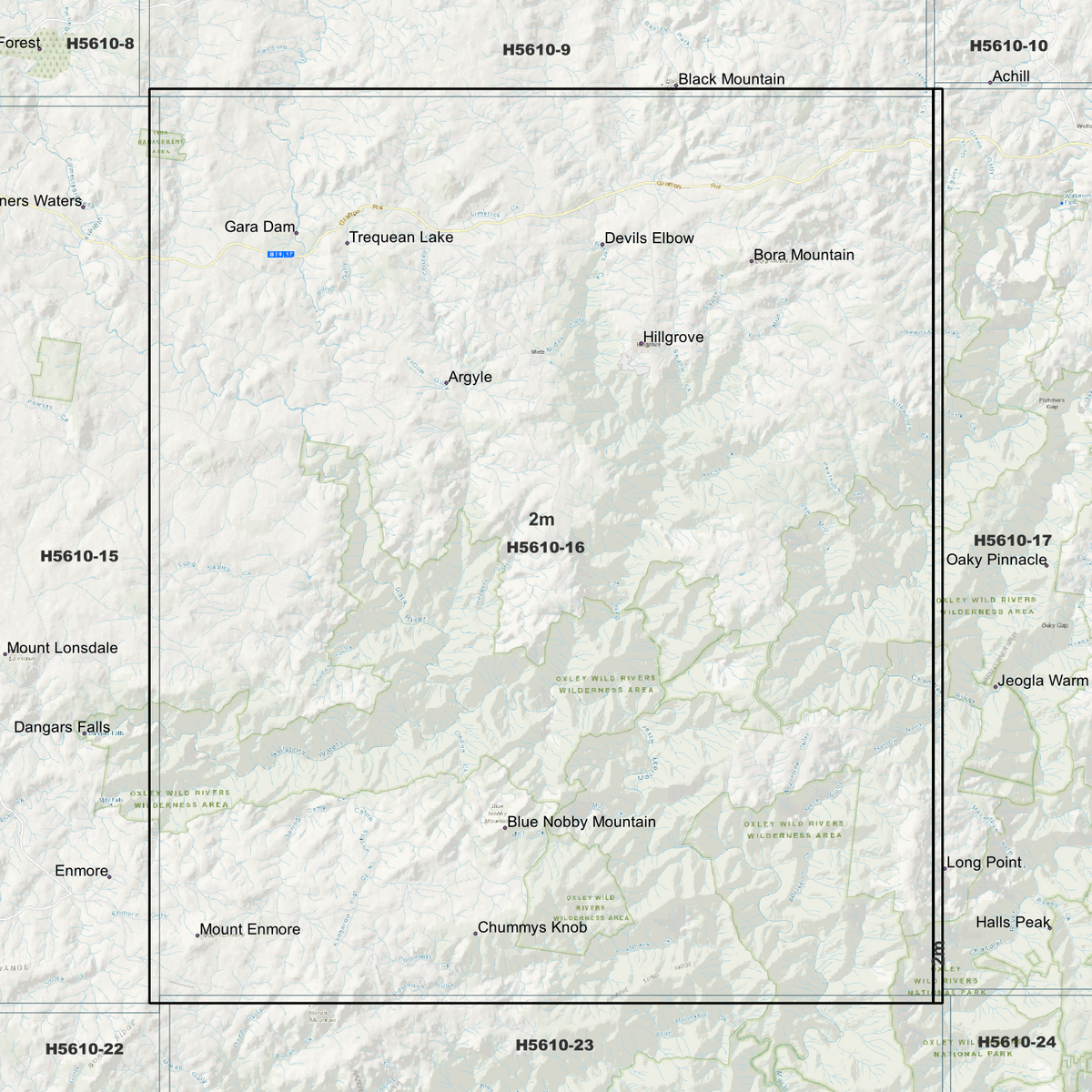 Blue Knobby 2m Digital Elevation Models (H5610-16)