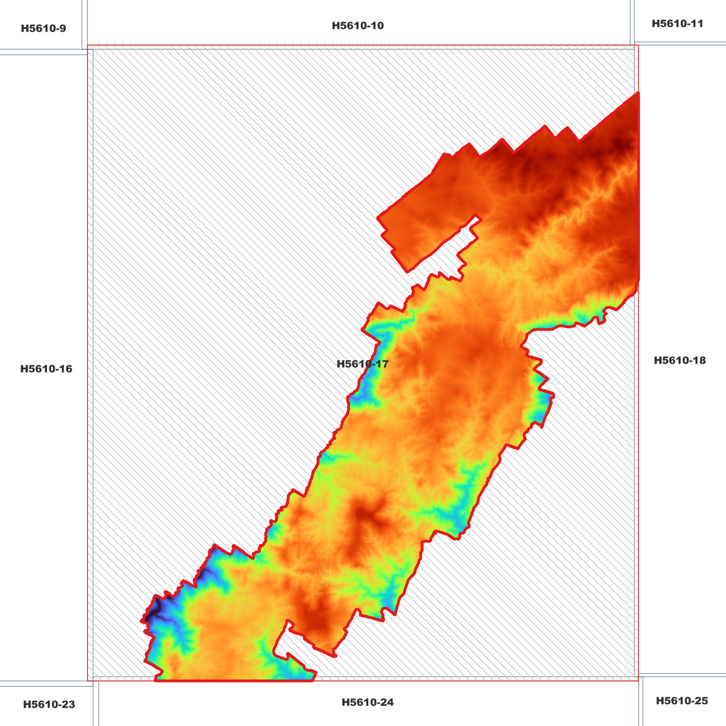 Styx 1m Digital Elevation Model (H5610-17)