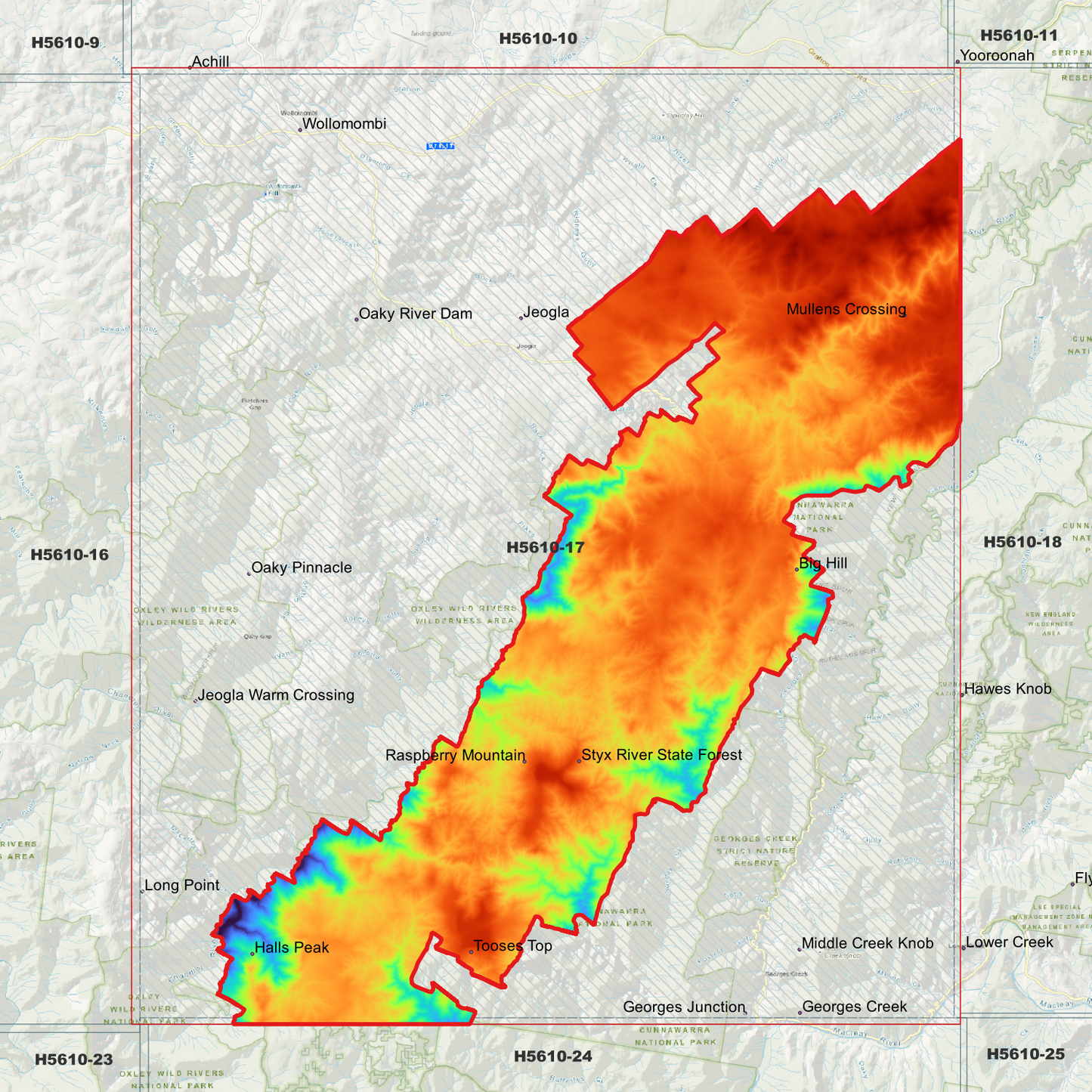 Styx 1m Digital Elevation Model (H5610-17)