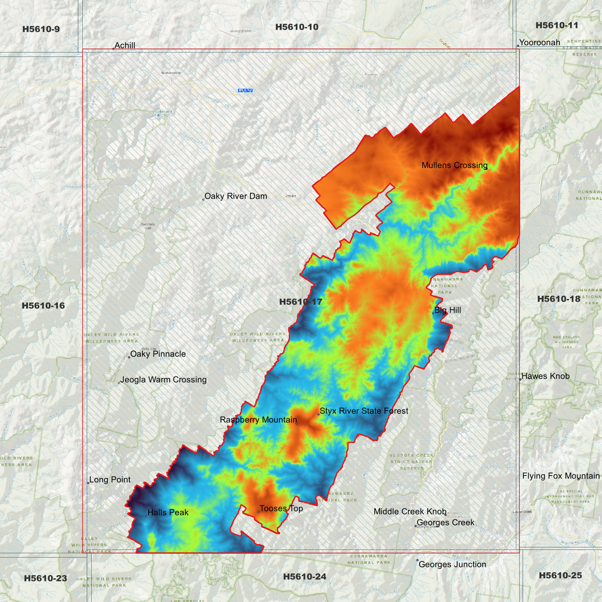 Styx 1m & 2m Digital Elevation Models (H5610-17)