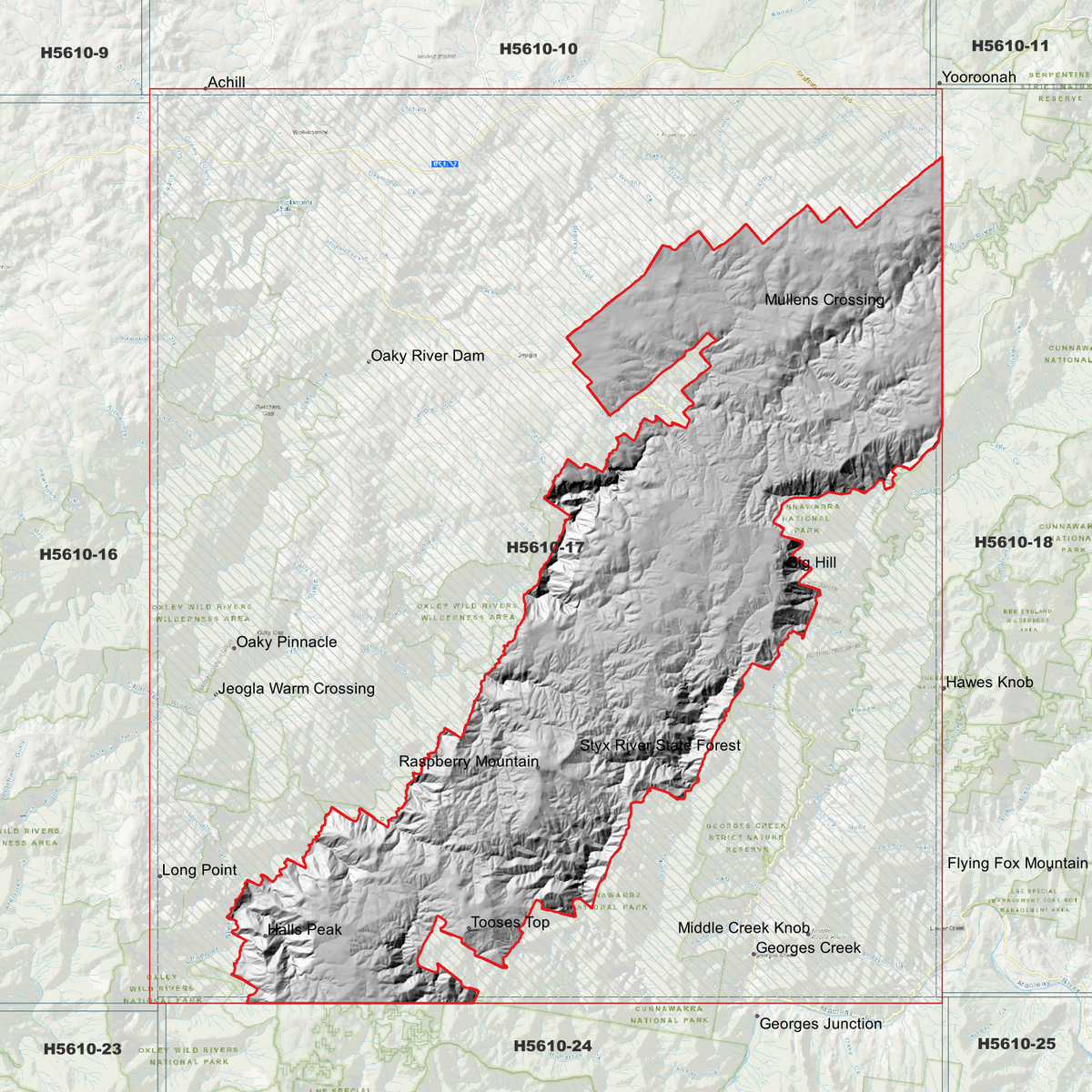 Styx 1m & 2m Digital Elevation Models (H5610-17)