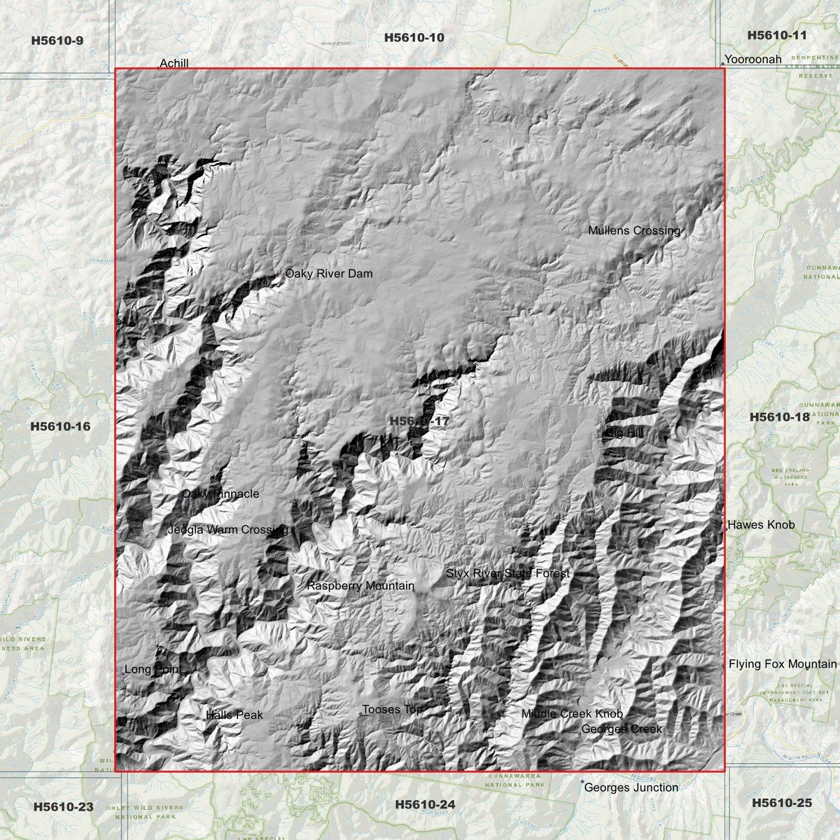Styx 1m & 2m Digital Elevation Models (H5610-17)
