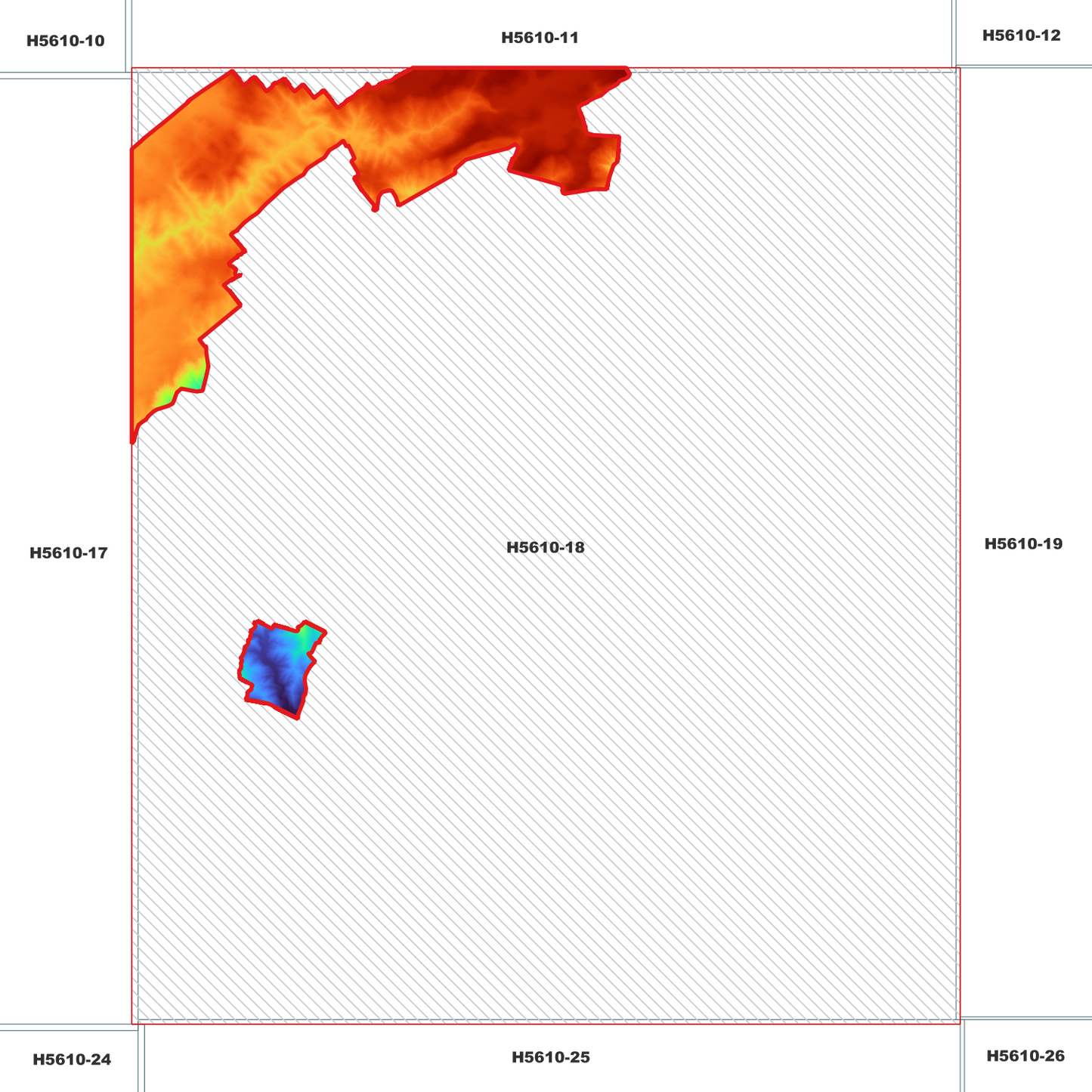 Comara 1m Digital Elevation Model (H5610-18)