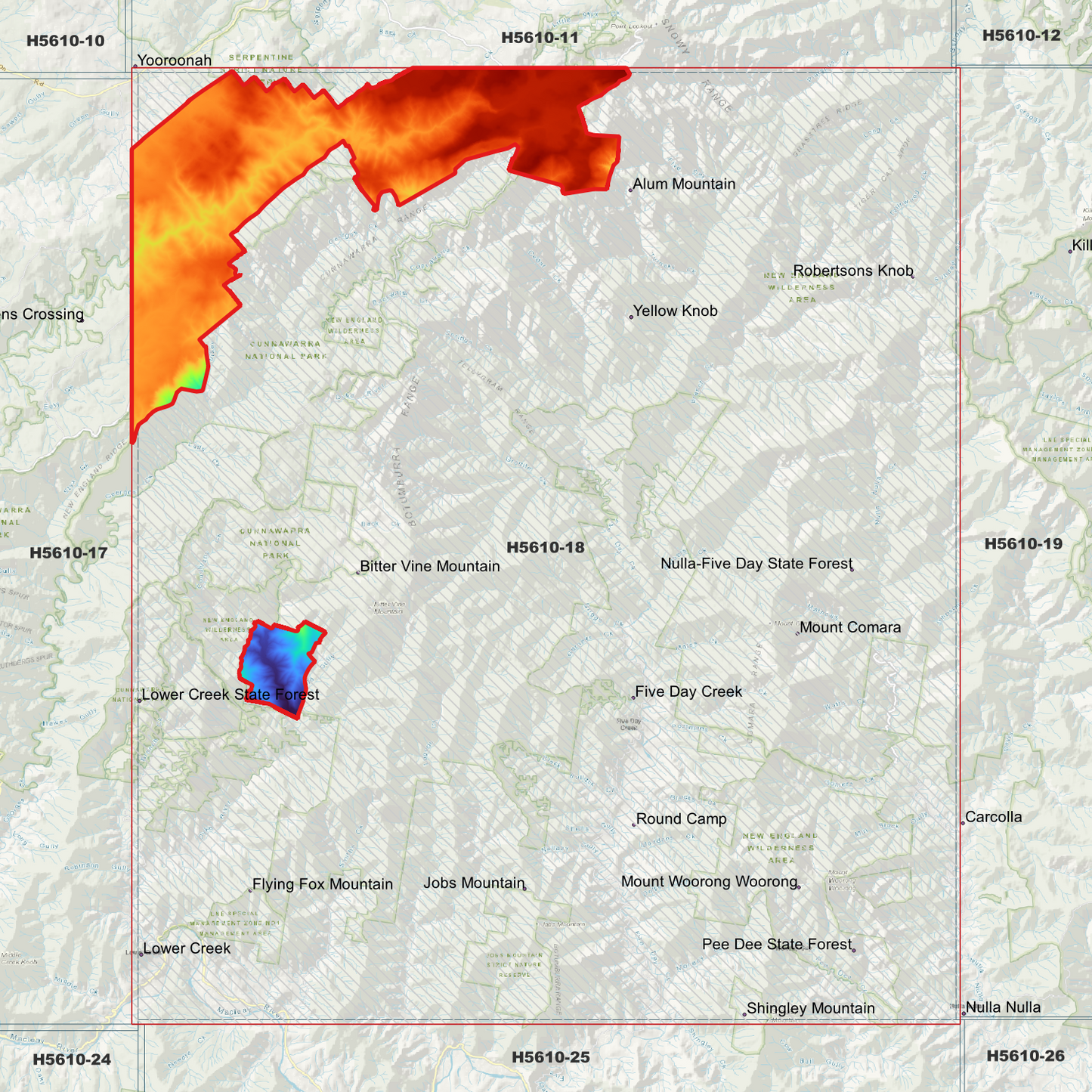 Comara 1m Digital Elevation Model (H5610-18)
