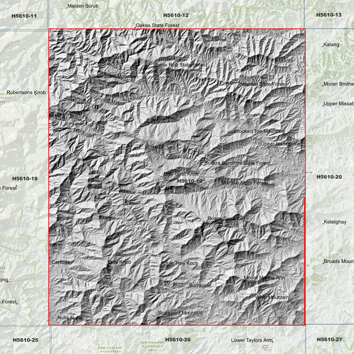 Bowra 2m Digital Elevation Models (H5610-19)