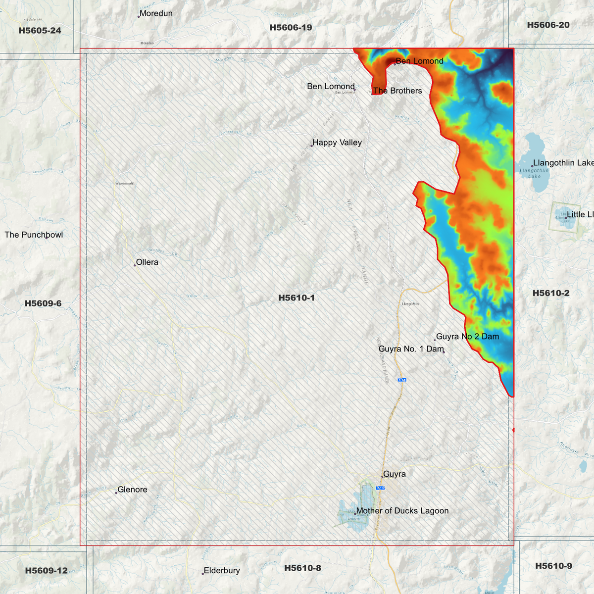 Guyra 1m & 5m Digital Elevation Models (H5610-1)