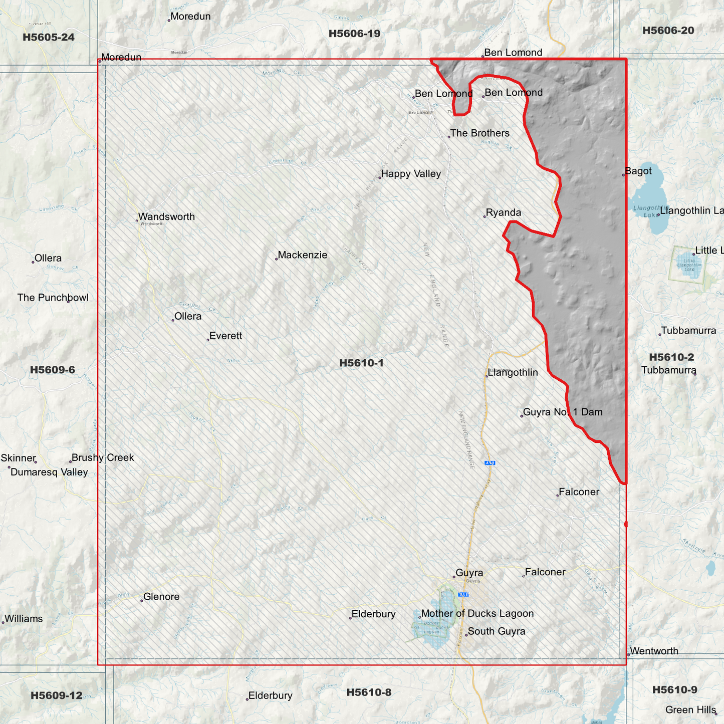 Guyra 1m Digital Elevation Model (H5610-1)