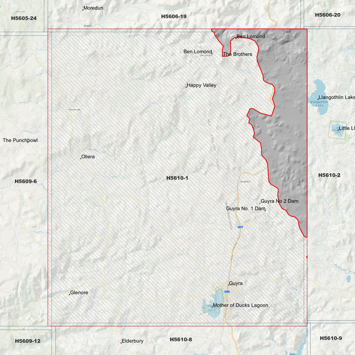 Guyra 1m & 5m Digital Elevation Models (H5610-1)