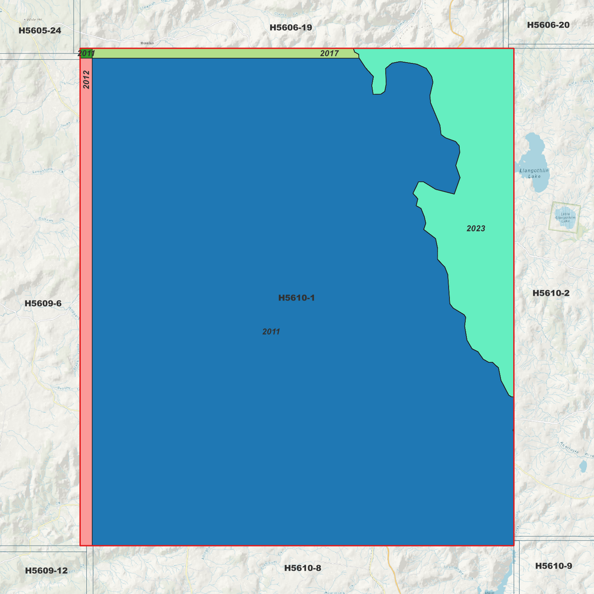 Guyra 1m & 5m Digital Elevation Models (H5610-1)