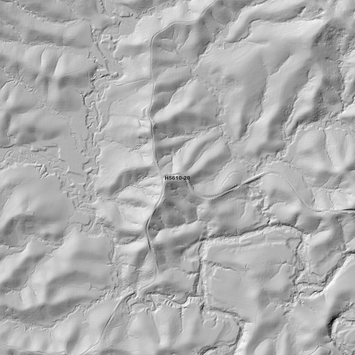 Nambucca 50cm, 1m & 2m Digital Elevation Models (H5610-20)