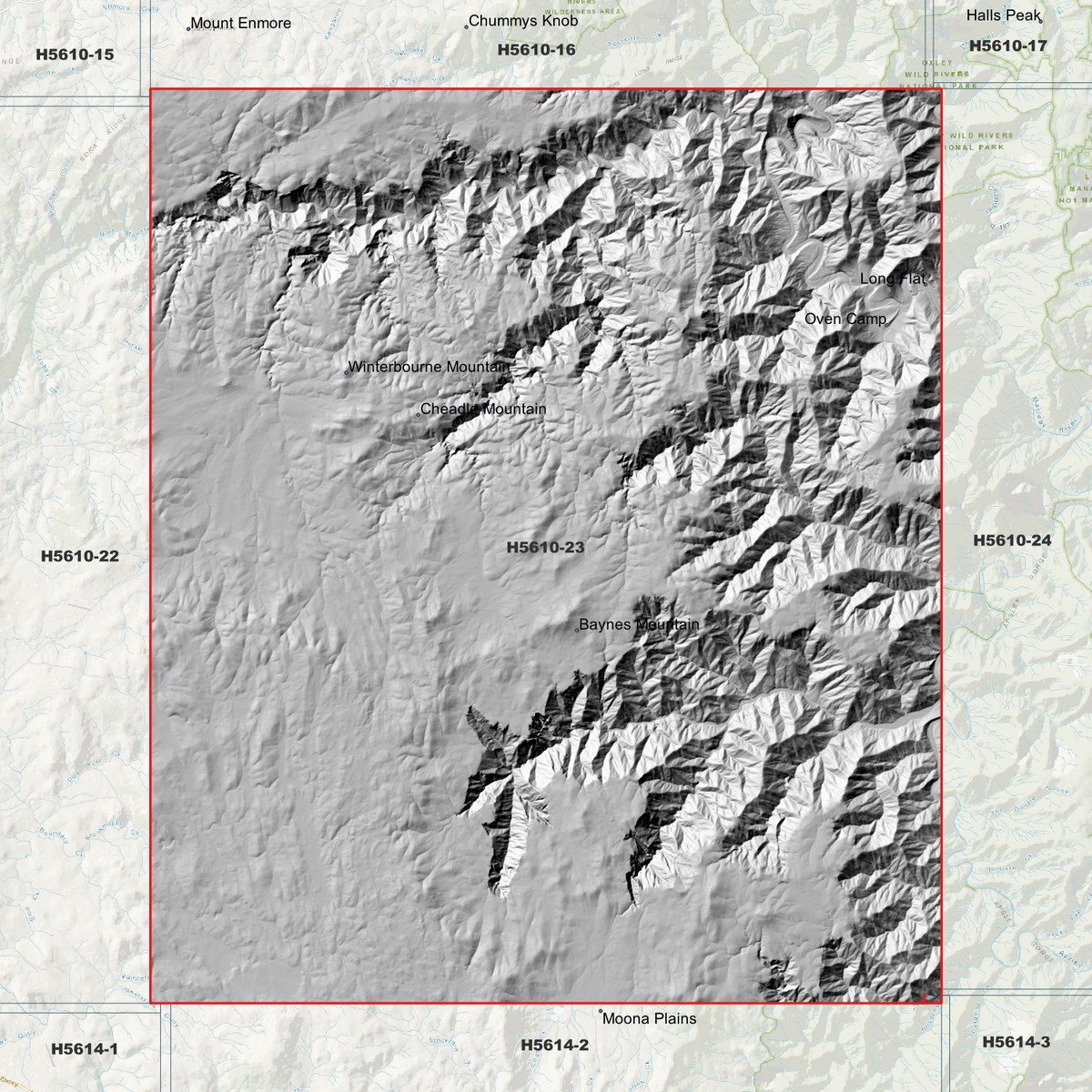 Cheadle 2m Digital Elevation Models (H5610-23)