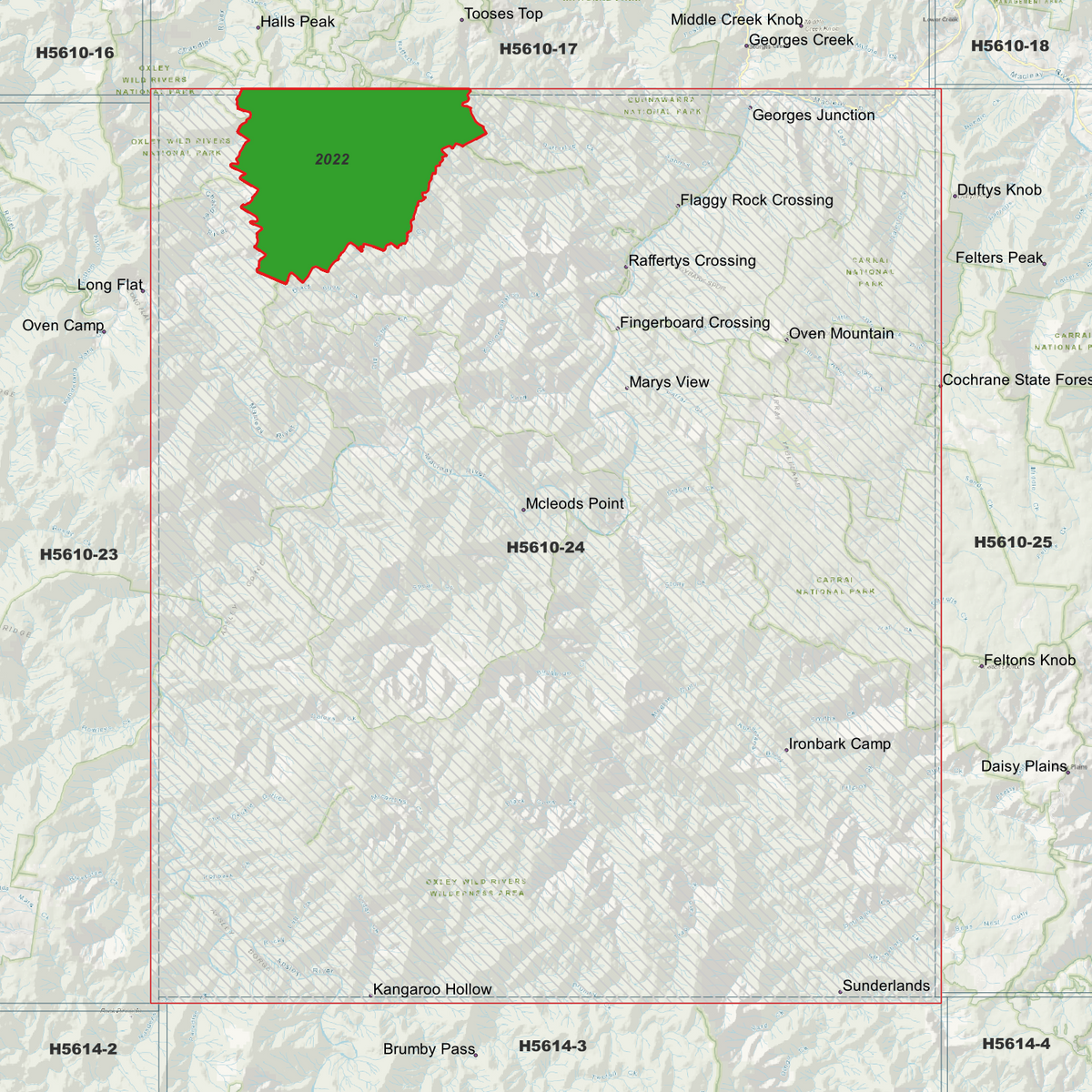 Mcleods 1m & 2m Digital Elevation Models (H5610-24)
