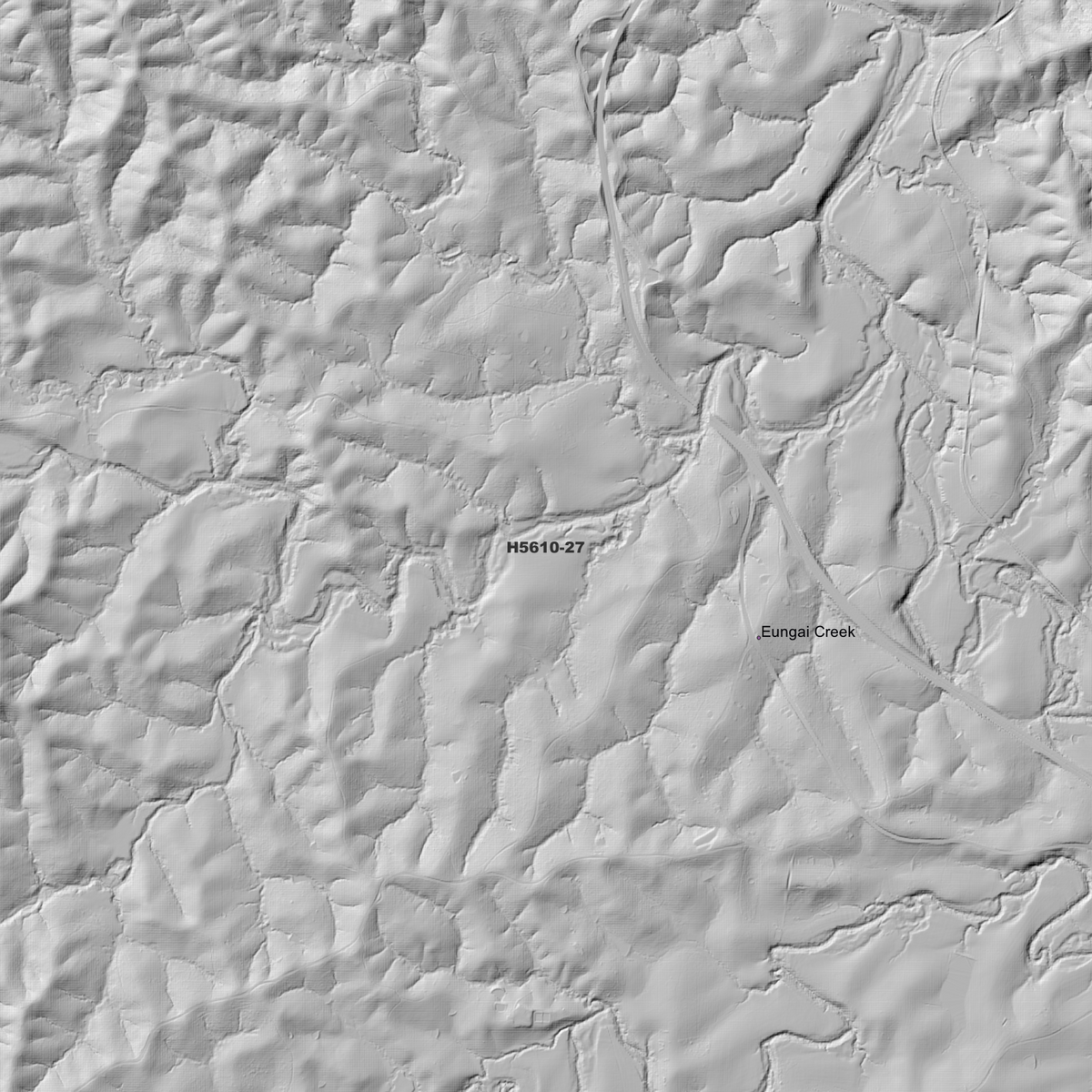 Warrell 50cm, 1m & 2m Digital Elevation Models (H5610-27)