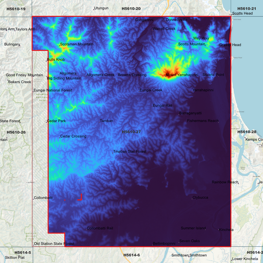 Warrell 1m Digital Elevation Model (H5610-27)