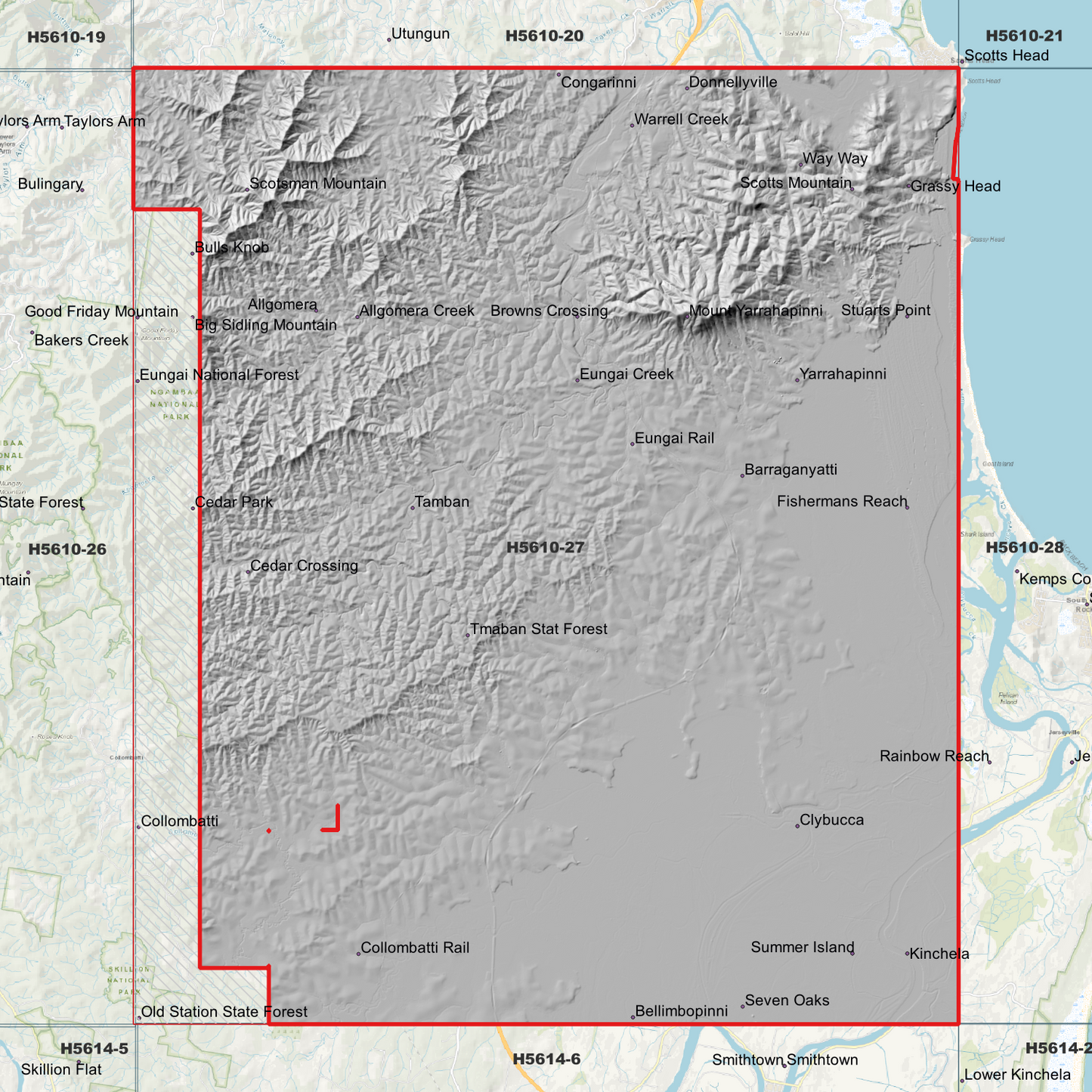 Warrell 1m Digital Elevation Model (H5610-27)