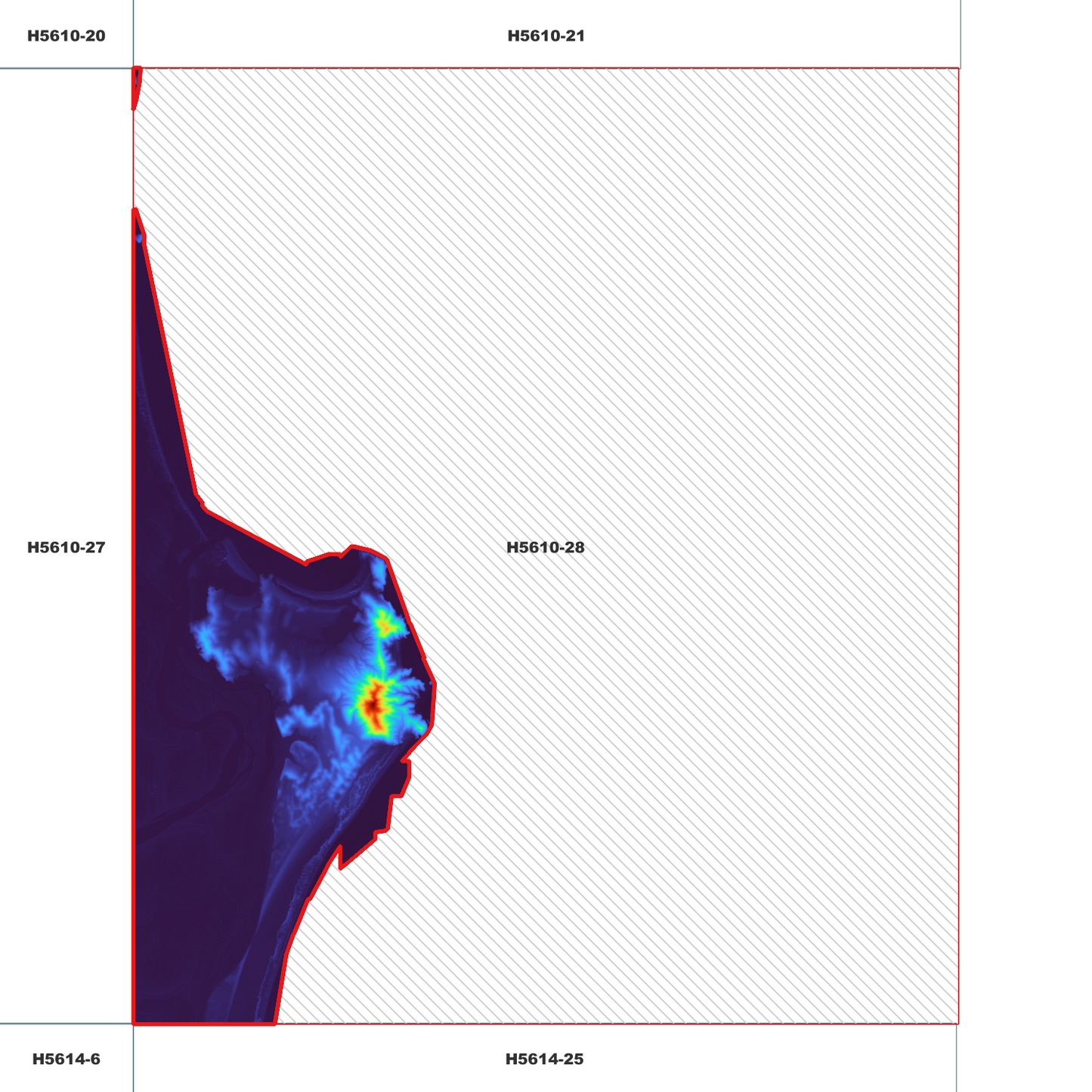 South West Rocks 1m Digital Elevation Model (H5610-28)