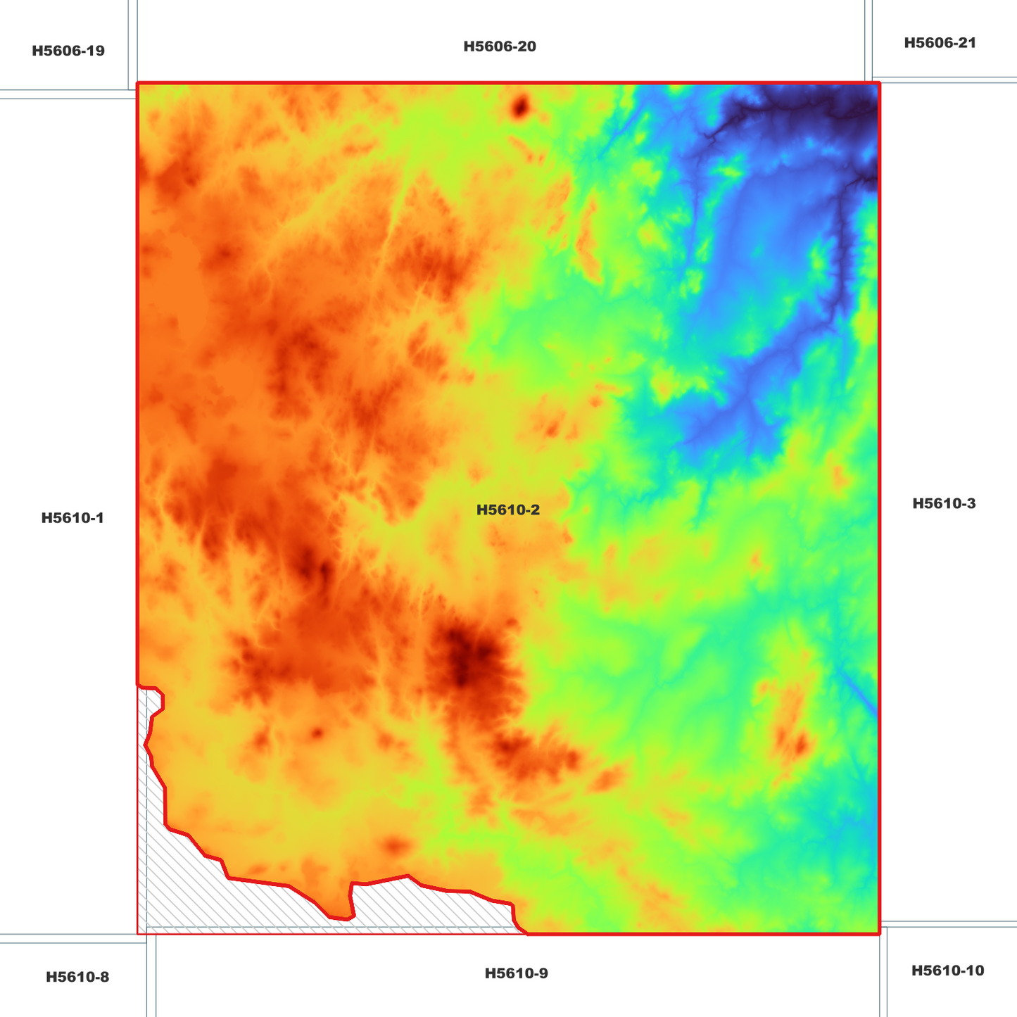 Oban 1m Digital Elevation Model (H5610-2)