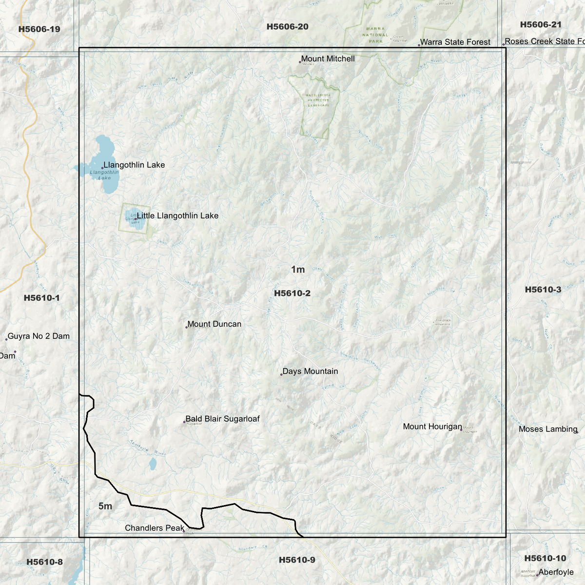 Oban 1m & 5m Digital Elevation Models (H5610-2)