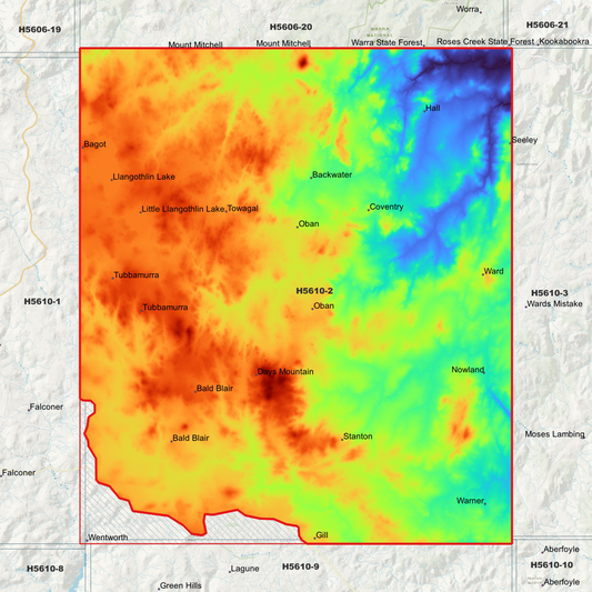 Oban 1m Digital Elevation Model (H5610-2)