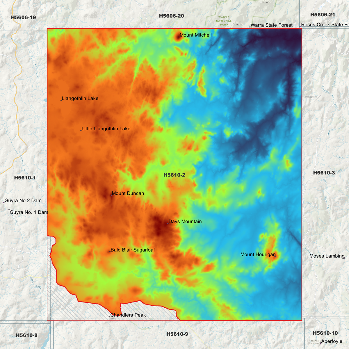 Oban 1m & 5m Digital Elevation Models (H5610-2)