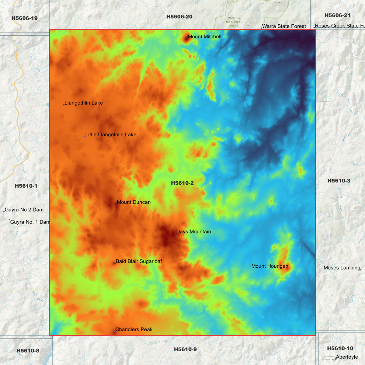 Oban 1m & 5m Digital Elevation Models (H5610-2)