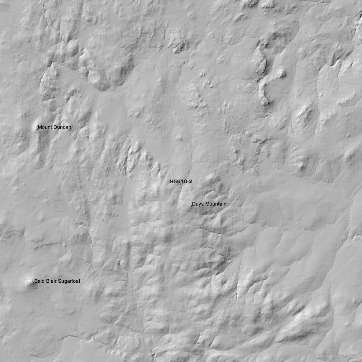 Oban 1m & 5m Digital Elevation Models (H5610-2)