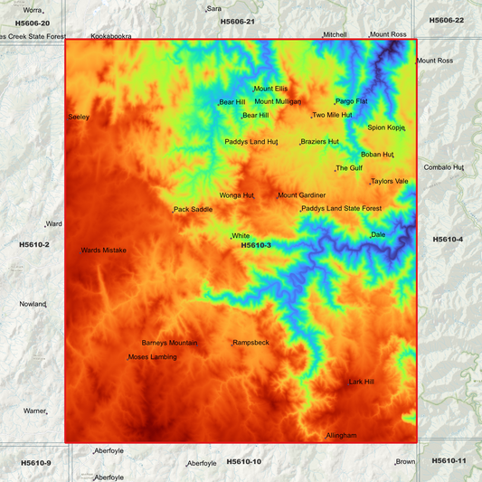Dale 1m Digital Elevation Model (H5610-3)