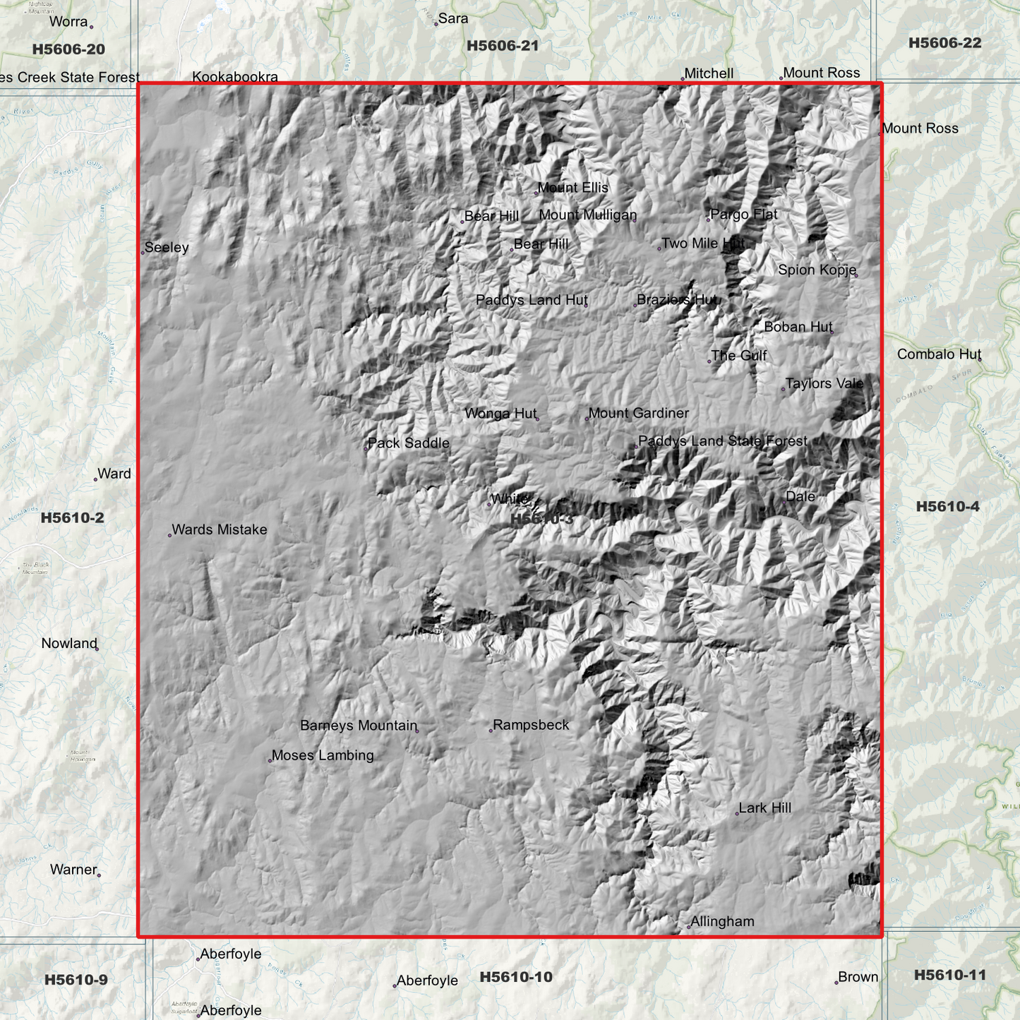 Dale 1m Digital Elevation Model (H5610-3)