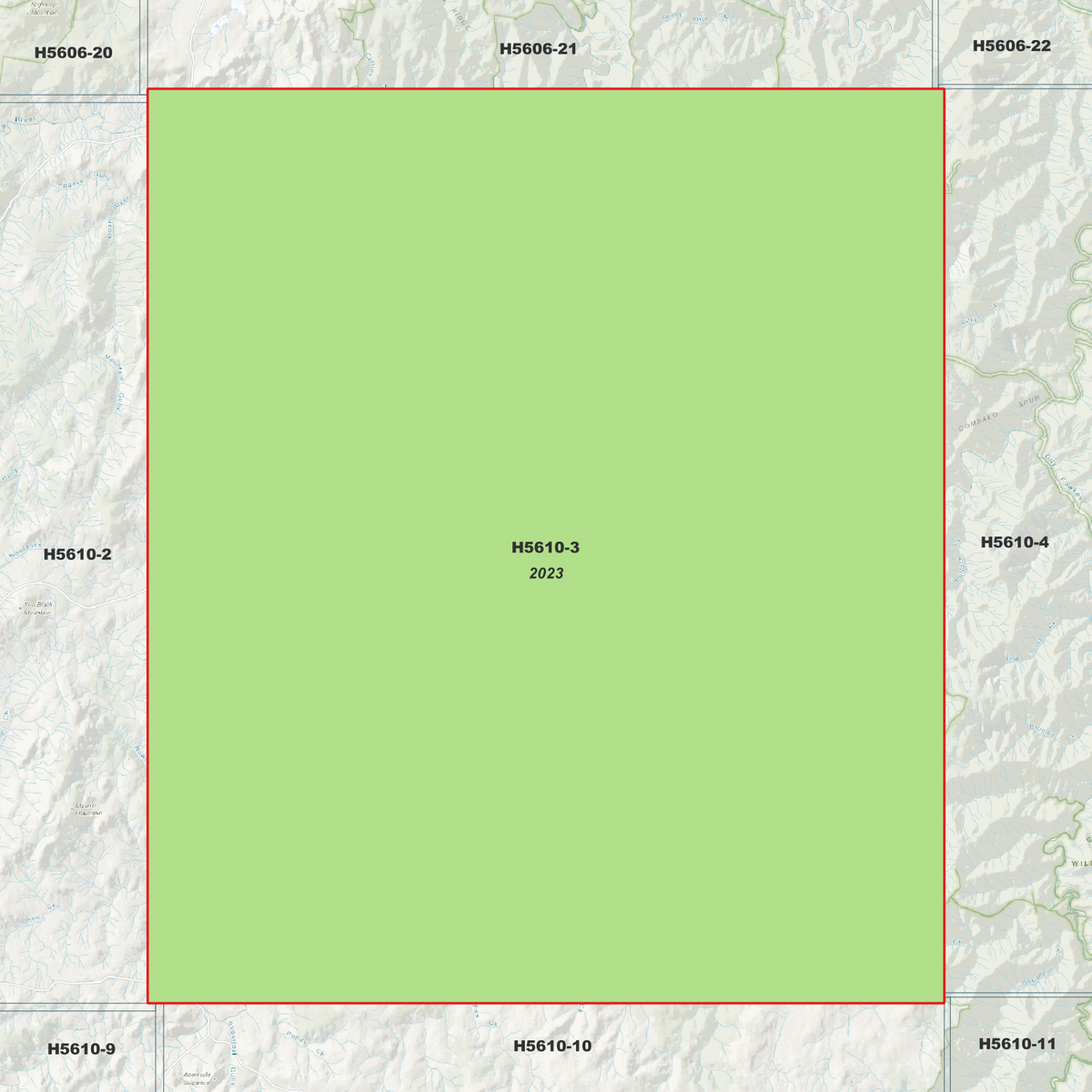 Dale 1m Digital Elevation Models (H5610-3)