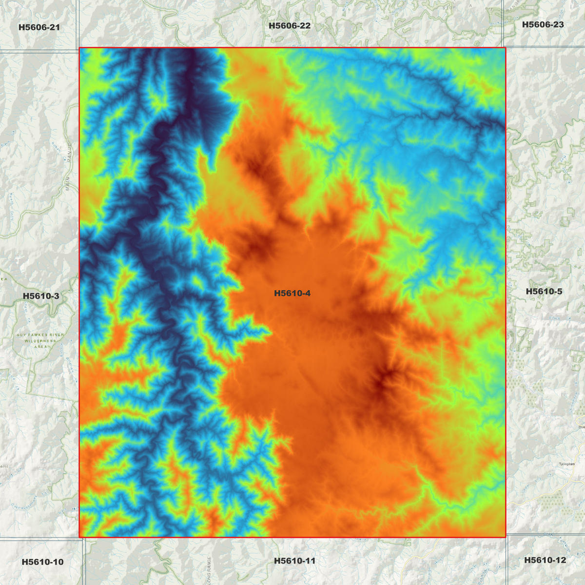 Marengo 1m Digital Elevation Models (H5610-4)