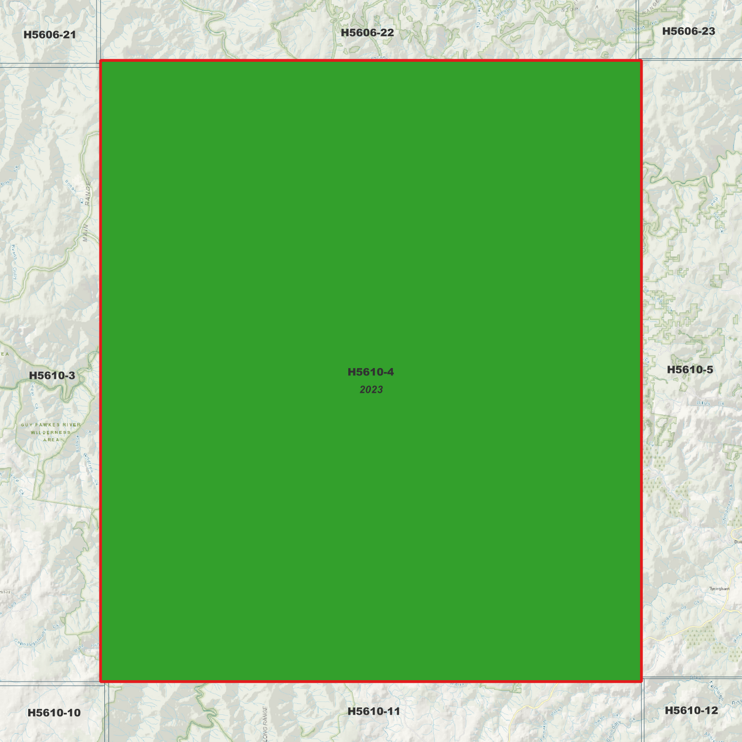 Marengo 1m Digital Elevation Model (H5610-4)