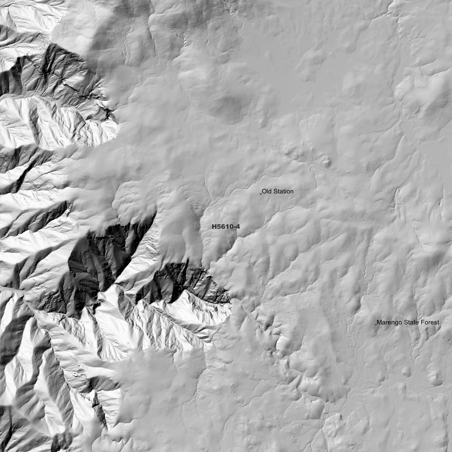 Marengo 1m Digital Elevation Model (H5610-4)
