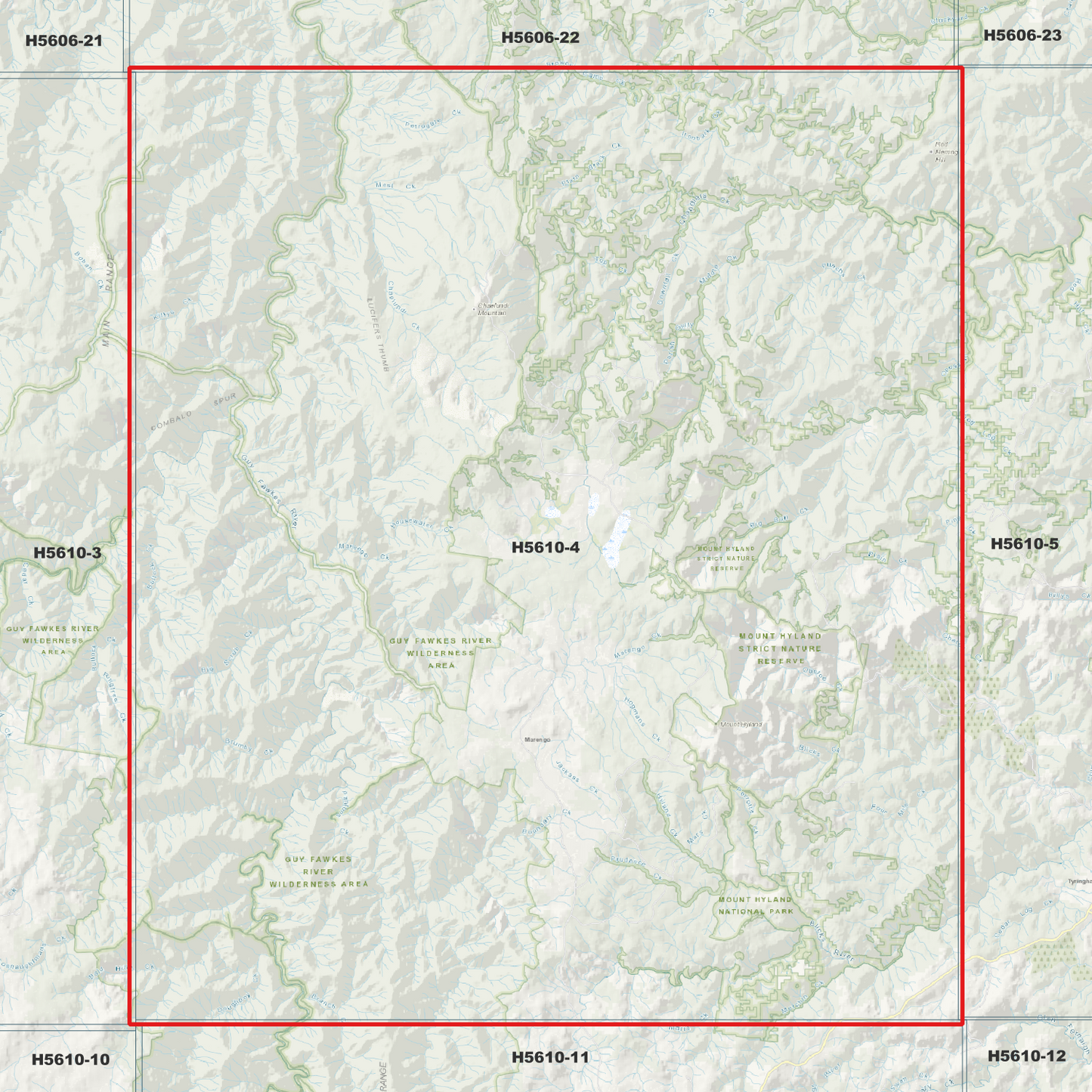 Marengo 1m Digital Elevation Model (H5610-4)