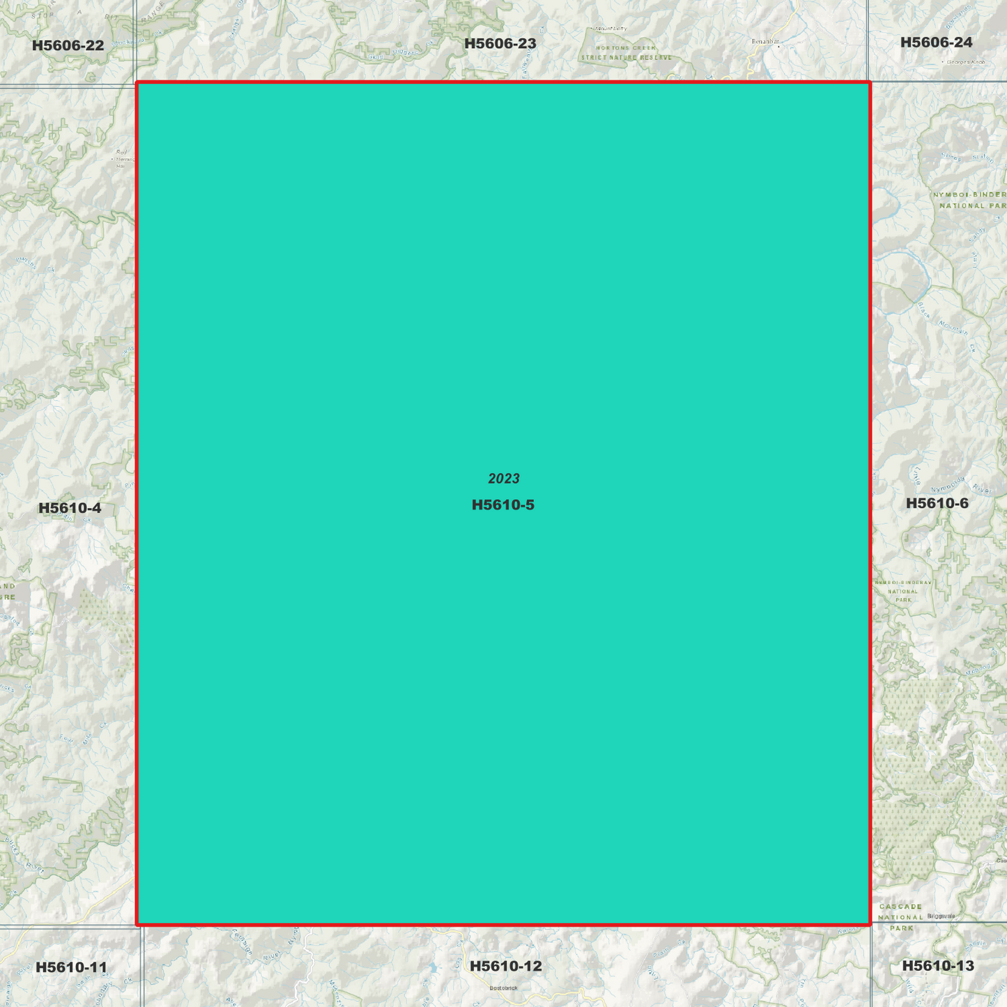 Moonpar 1m Digital Elevation Model (H5610-5)