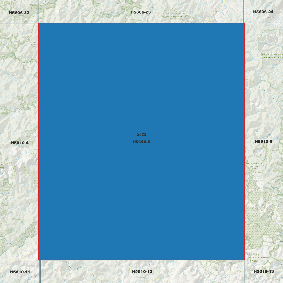 Moonpar 1m Digital Elevation Models (H5610-5)