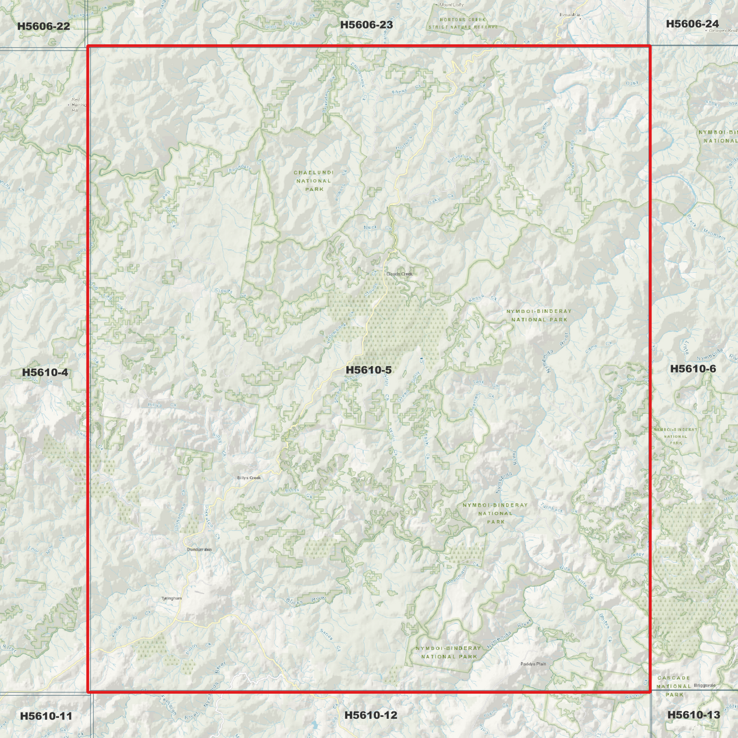 Moonpar 1m Digital Elevation Model (H5610-5)