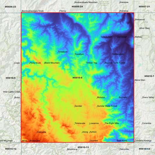 Gundar 1m Digital Elevation Model (H5610-6)