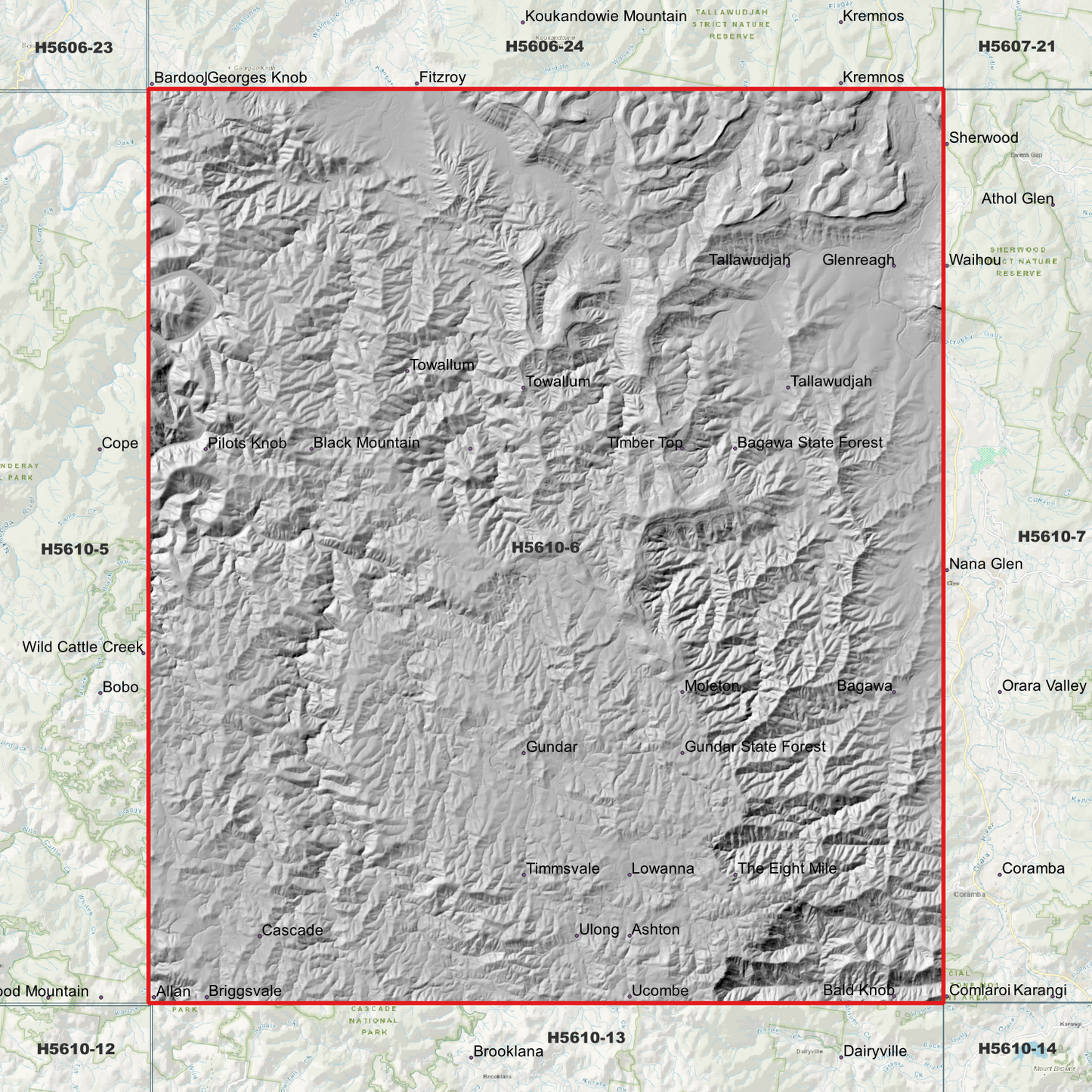 Gundar 1m Digital Elevation Model (H5610-6)