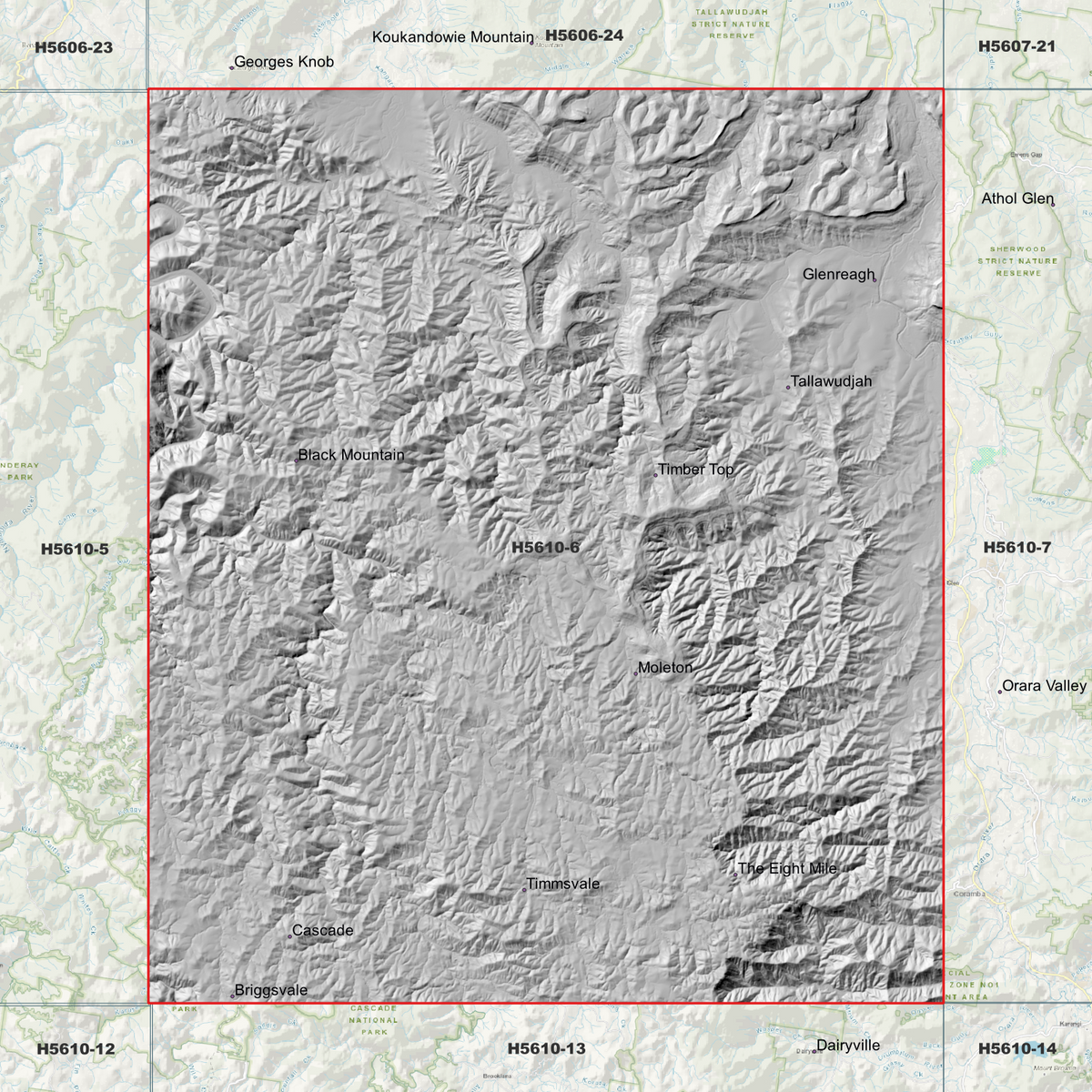 Gundar 1m Digital Elevation Models (H5610-6)