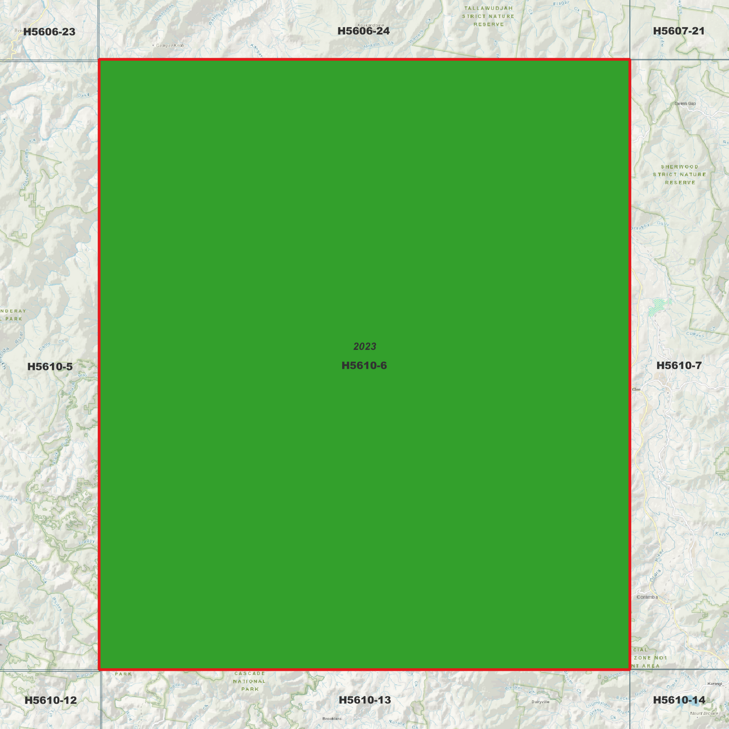 Gundar 1m Digital Elevation Model (H5610-6)