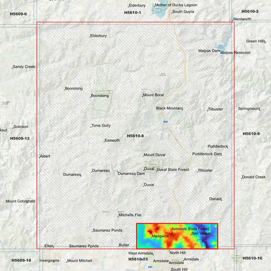 Duval 1m Digital Elevation Model (H5610-8)