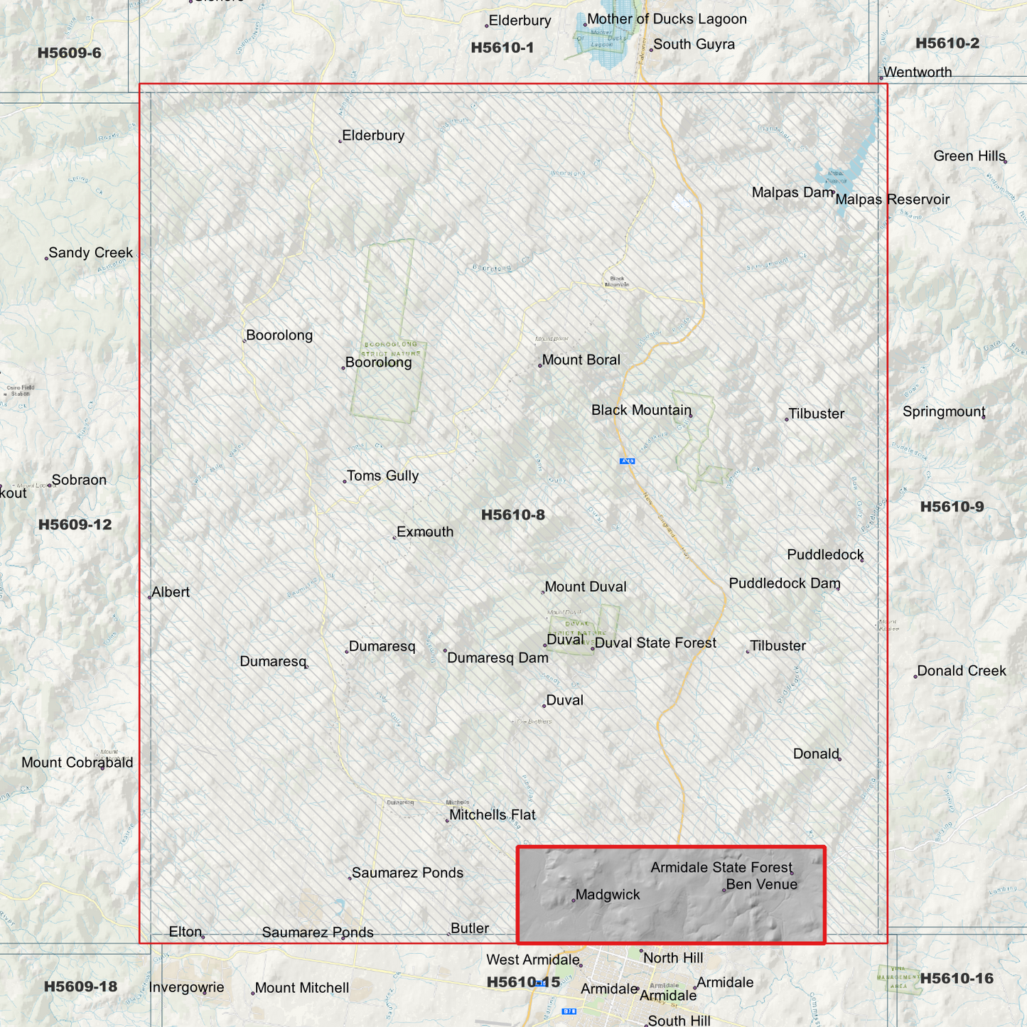 Duval 1m Digital Elevation Model (H5610-8)