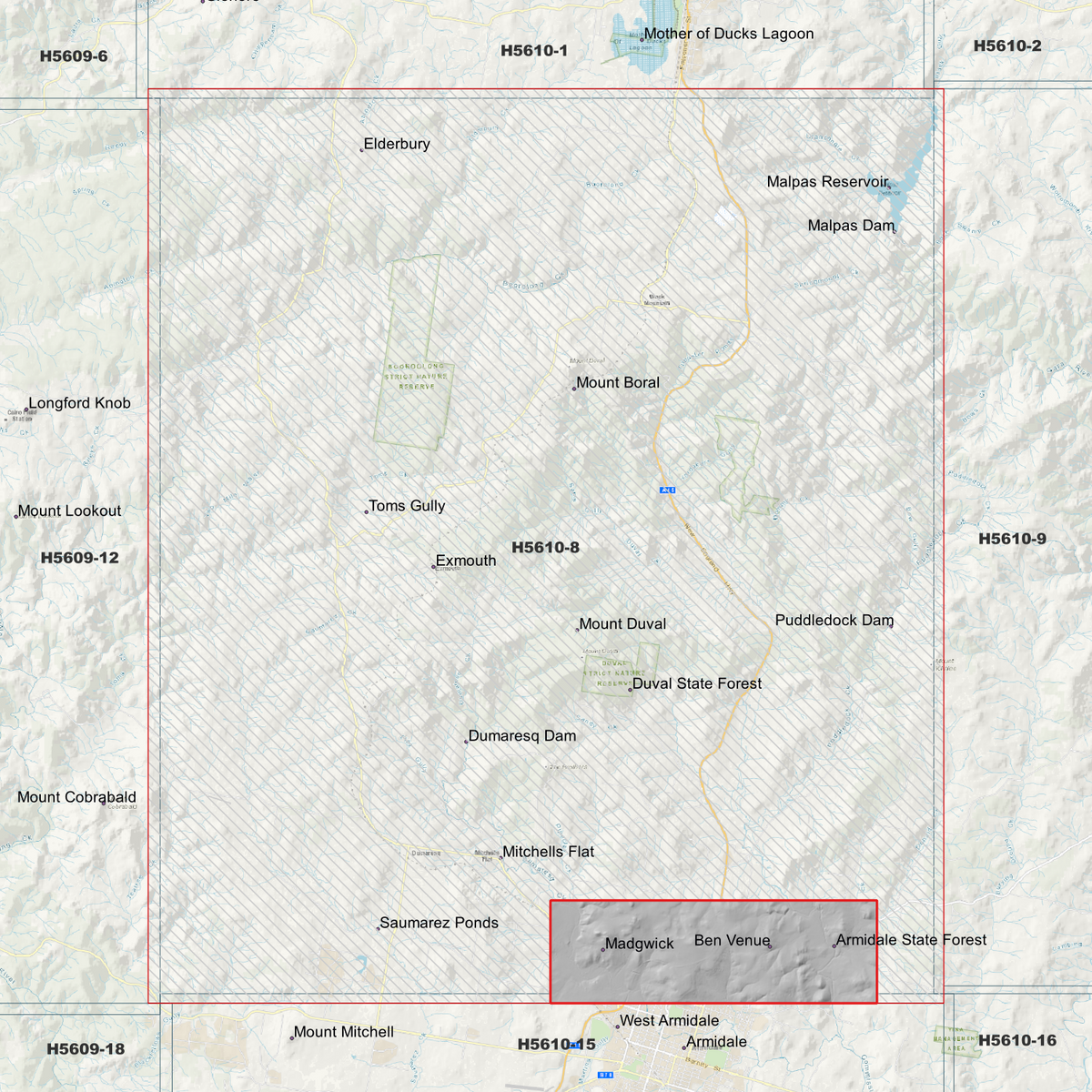 Duval 1m, 2m & 5m Digital Elevation Models (H5610-8)