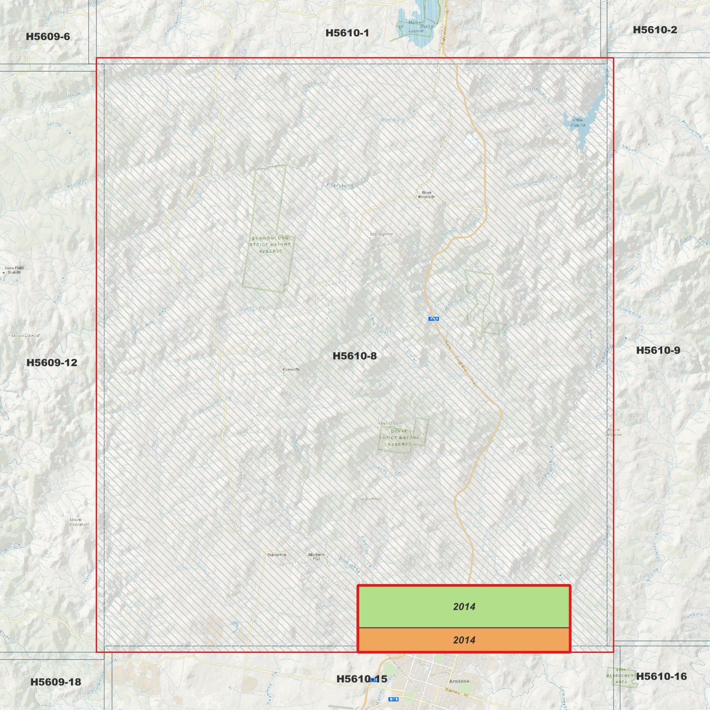 Duval 1m Digital Elevation Model (H5610-8)