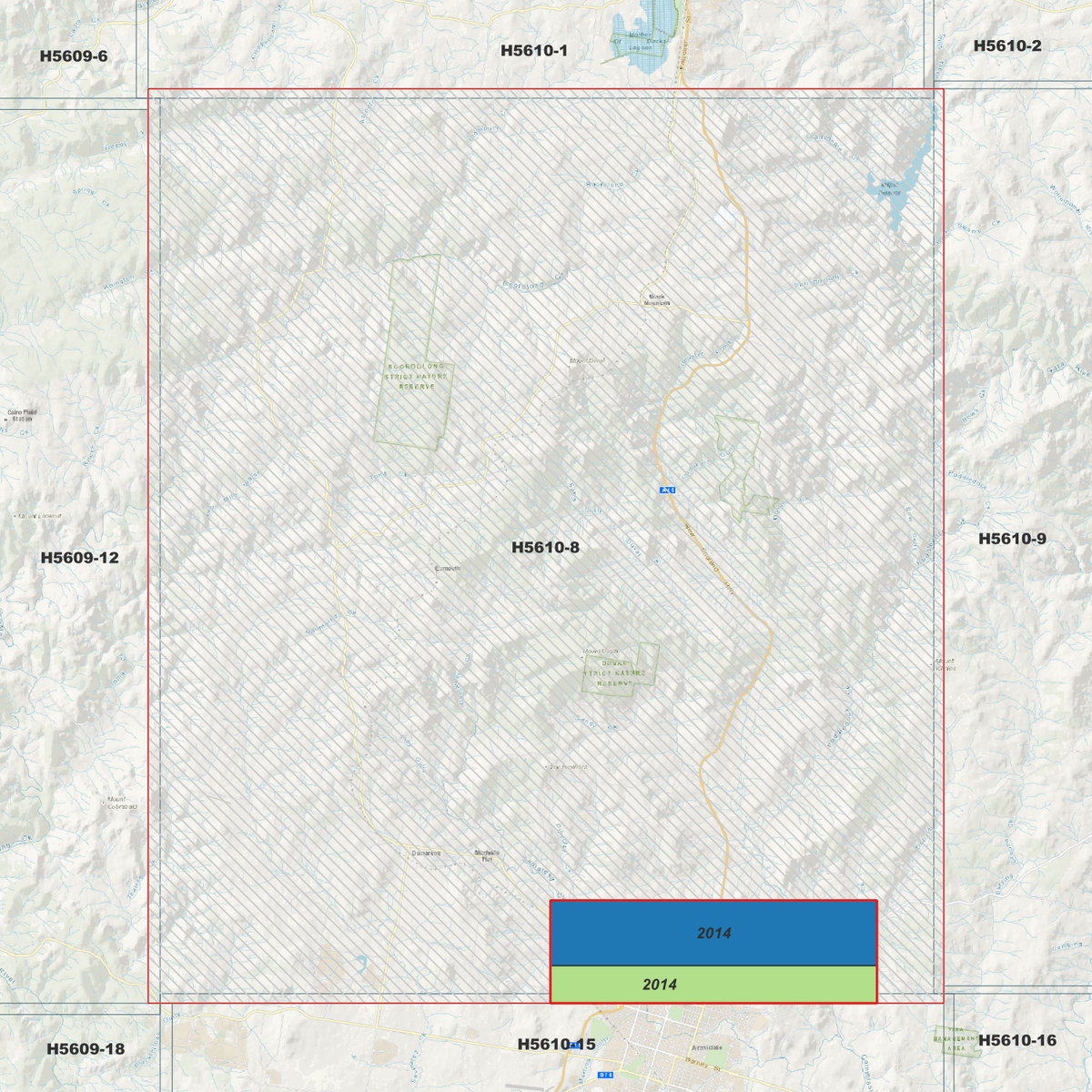 Duval 1m, 2m & 5m Digital Elevation Models (H5610-8)