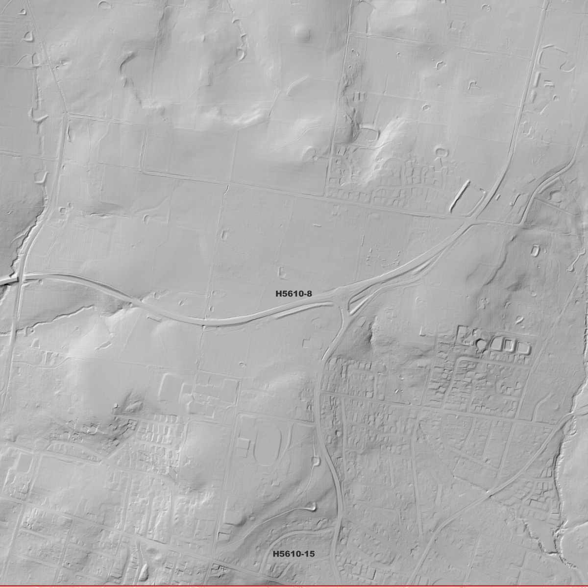 Duval 1m, 2m & 5m Digital Elevation Models (H5610-8)