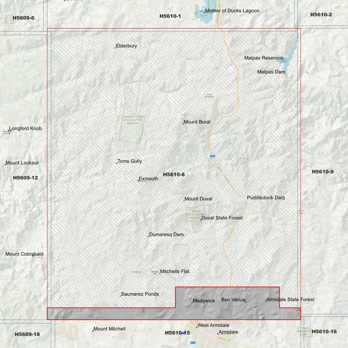 Duval 1m, 2m & 5m Digital Elevation Models (H5610-8)