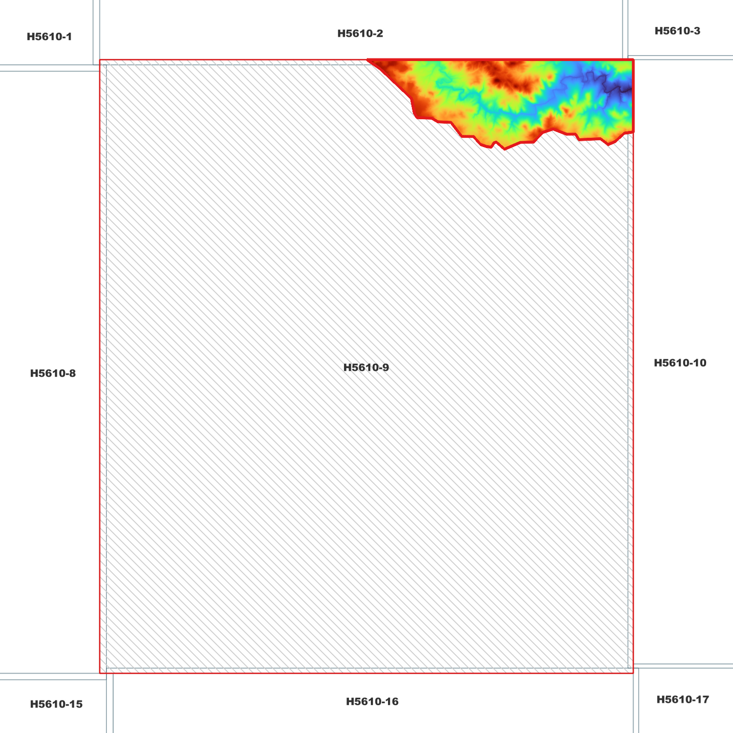 Brockley 1m Digital Elevation Model (H5610-9)