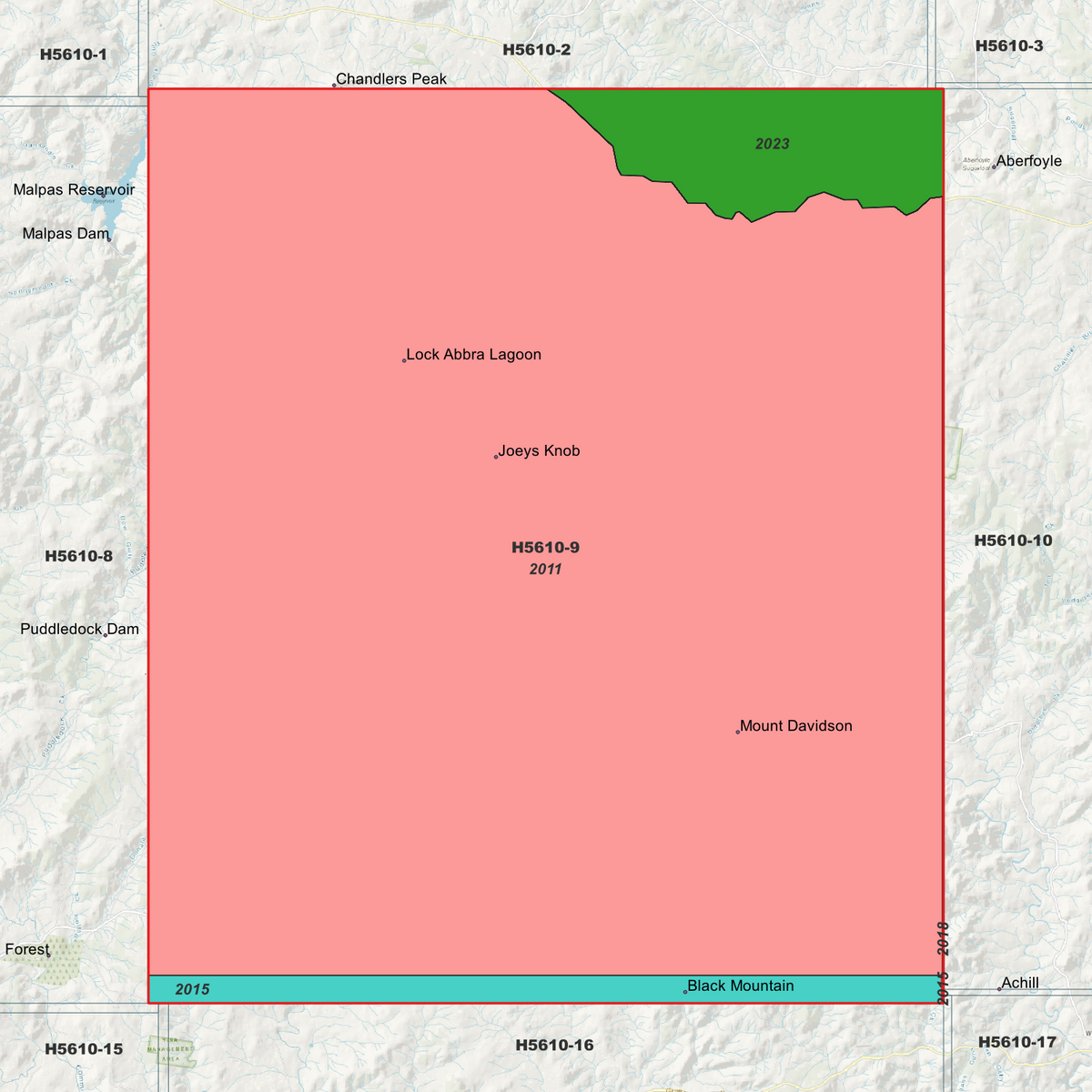 Brockley 1m, 2m & 5m Digital Elevation Models (H5610-9)
